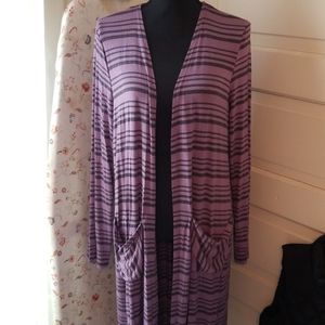 Oddy - Duster Open Front Cardi - Size L - NWOT